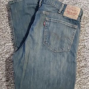 Levis 559 Jeans Men  Relaxed Straight Blue Medium Wash Denim 100% Cotton